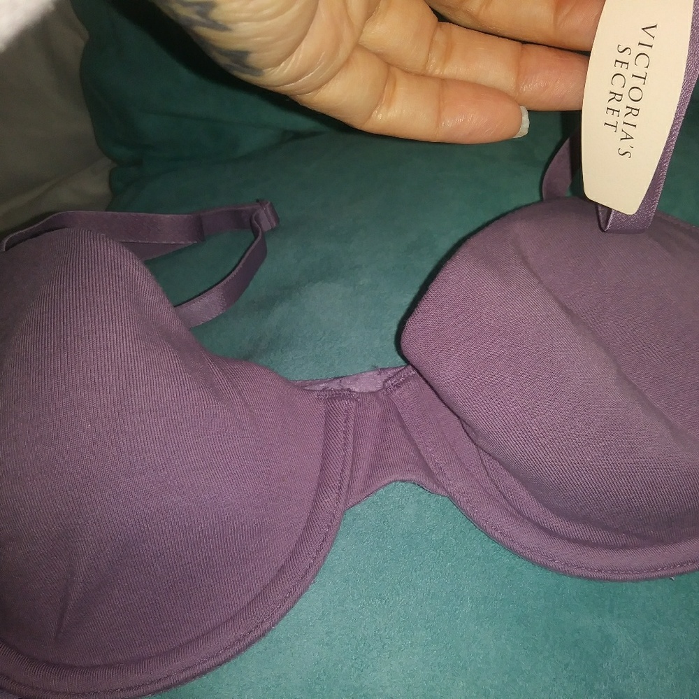 VS push up bra purple